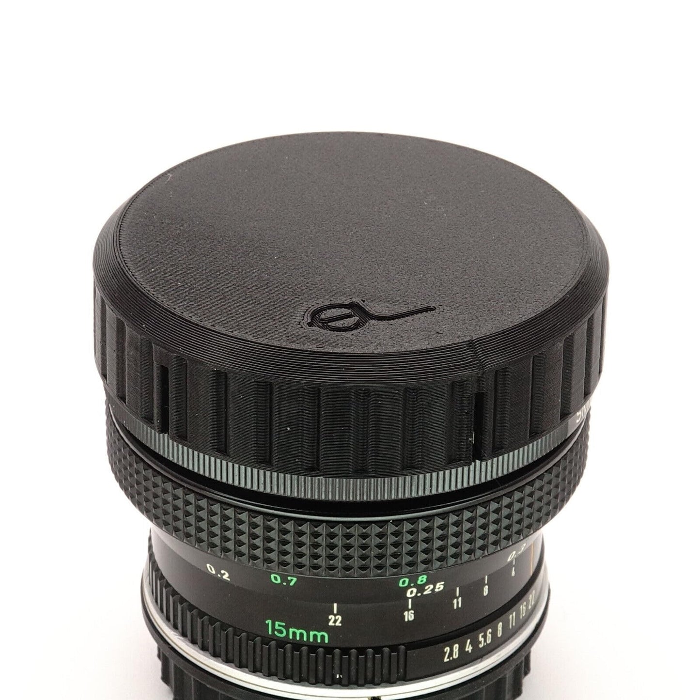 Cache d'objectif pour Canon FD 15mm 1:2.8 Fisheye (73mm)