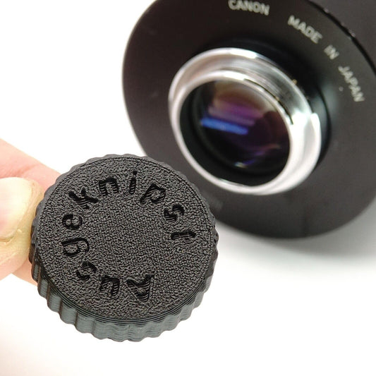 C-Mount lens rear cap for CCTV, cinema & video lenses