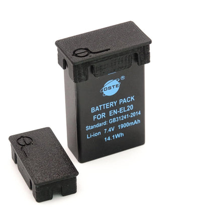 2x copertura di protezione per contatti batteria per Nikon EN-EL20 & EN-EL20a