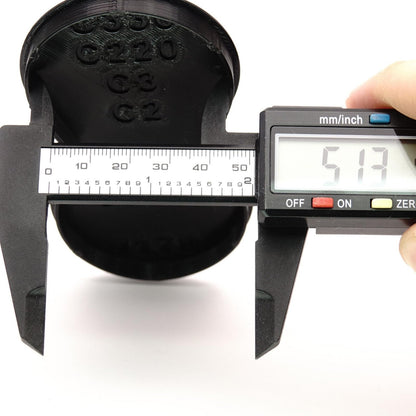 Tapa doble de objetivo Mamiya C330 para Sekor 65mm, 180mm y 250mm