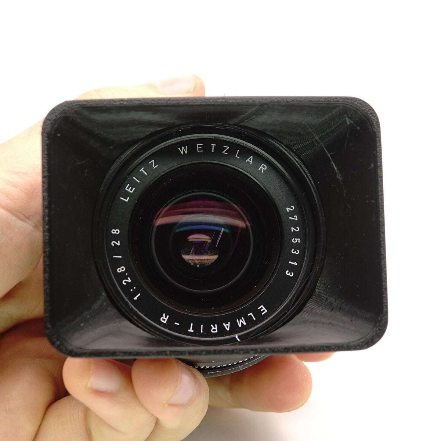 Gegenlichtblende (Typ 12509) für Leica Elmarit-R 28mm, 35mm & Summicron-R 35mm