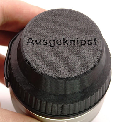 Tapa trasera de objetivo (GK-R2 profunda) para Contax G Biogon y Hologon