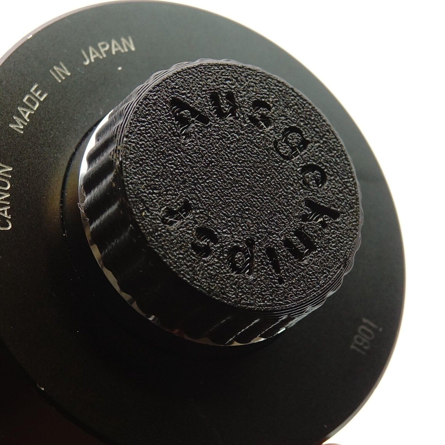 Cache arrière d'objectif C-Mount pour objectifs CCTV, cinéma et vidéo