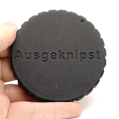 Tapa trasera para objetivos Contax 645 Zeiss