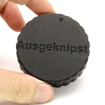 Tapa trasera para objetivo para Pentax K (PK) bayoneta y objetivos SMC