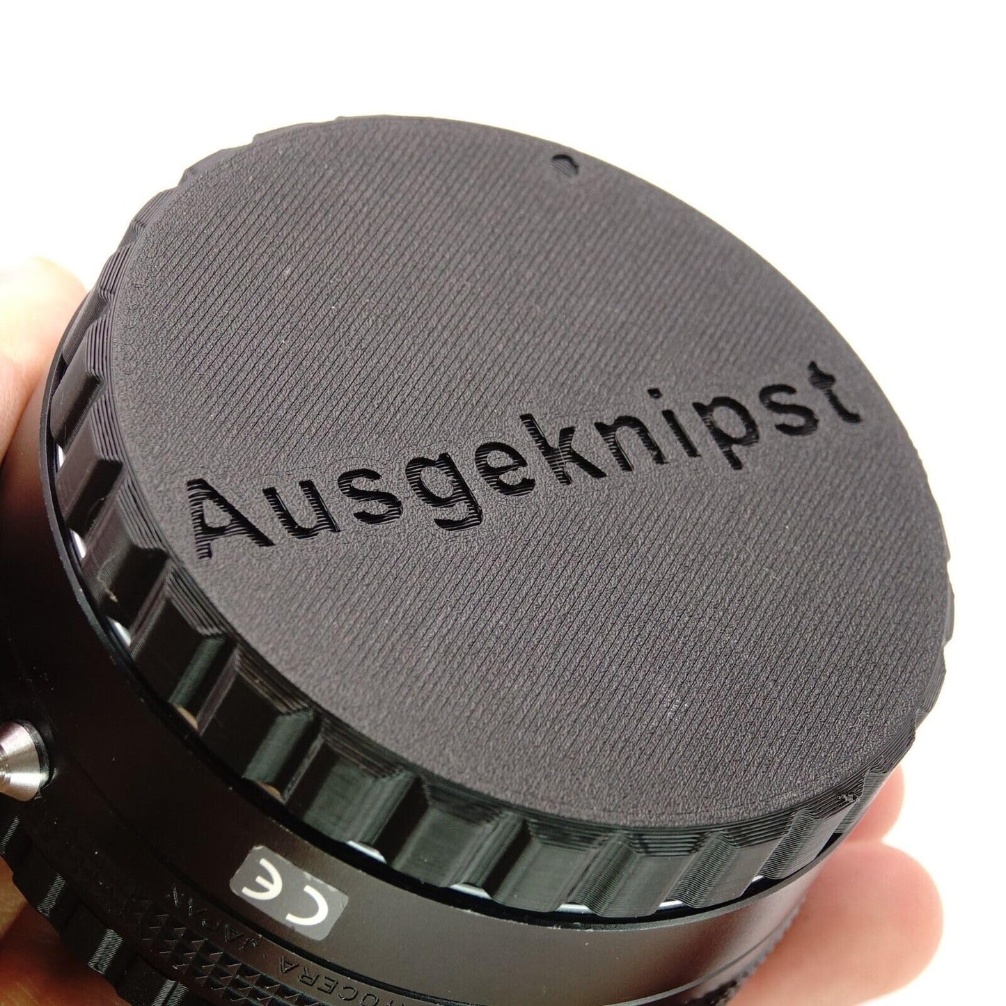 Tapa trasera para objetivos Contax 645 Zeiss