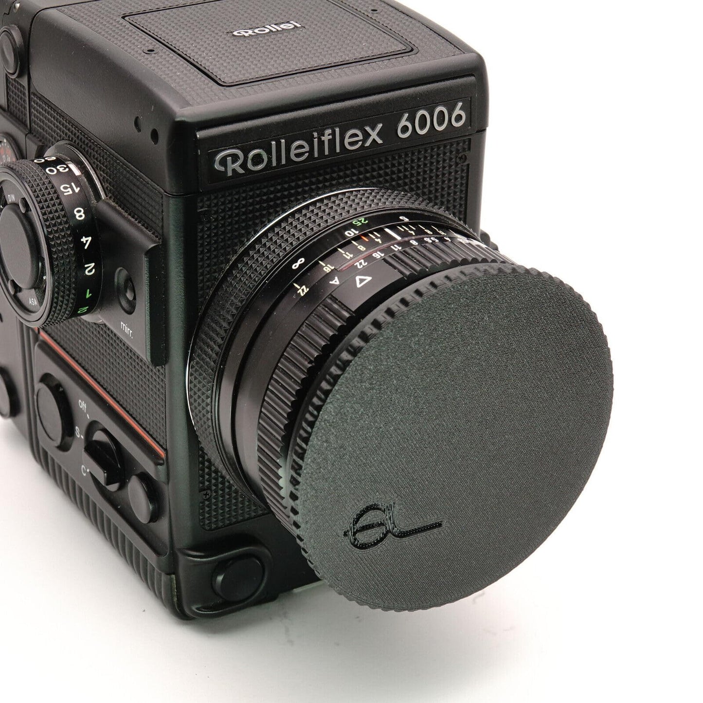 Tapa de objetivo Bay VI para Rollei 6000 y Rolleiflex SL66 (80-250mm)