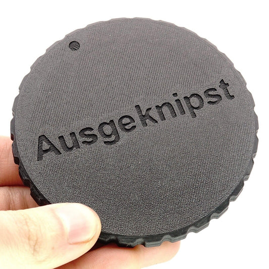 Copriobiettivo per sistema Rollei 6000 (SLX, 6006, 6008)