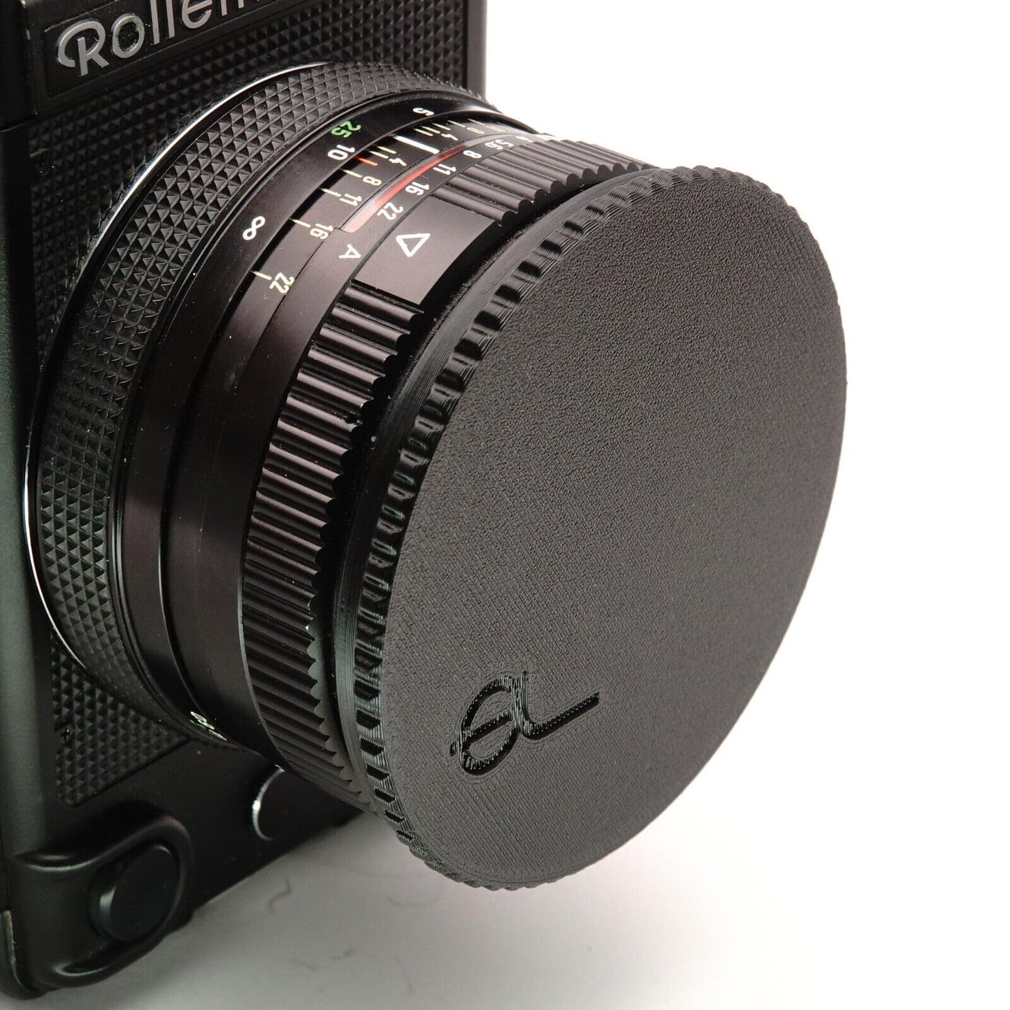 Tapa de objetivo Bay VI para Rollei 6000 y Rolleiflex SL66 (80-250mm)