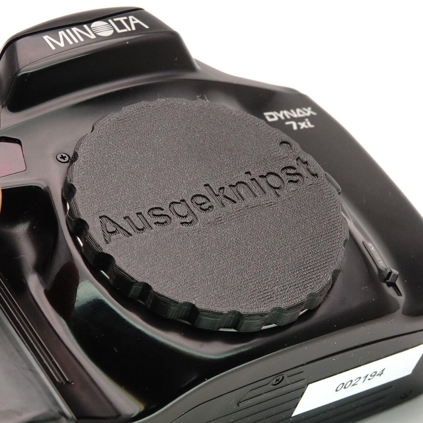 Gehäusedeckel für Sony A-Mount & Minolta AF Kameras (A99, A77, Maxxum)