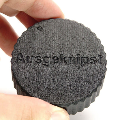 Objektivrückdeckel für Mamiya Sekor E & EF (Z-Bajonett)