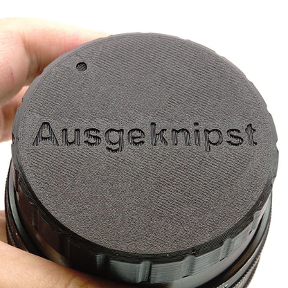 Tapa trasera de objetivo P6 bayoneta para Pentacon Six, Kiev 60 y Praktisix