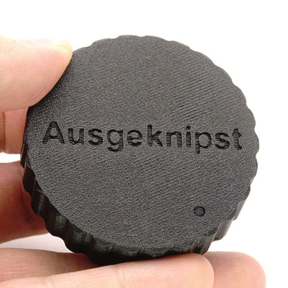 Tapa trasera de objetivo PB bayoneta para Praktica B y Carl Zeiss Jena