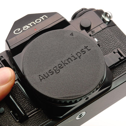 Body cap Canon FD for Canon AE-1, A-1, F-1, T90