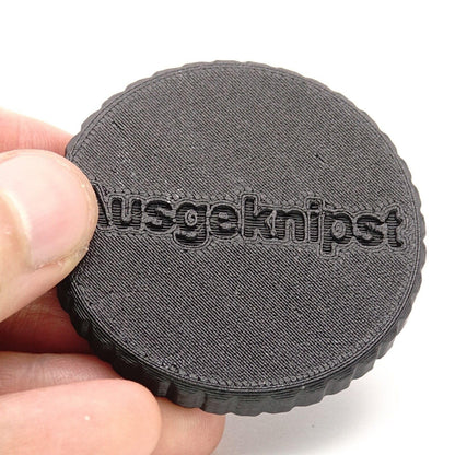 Tapa de objetivo Slip-On Ø 48mm para Carl Zeiss Jena Tessar 5cm (Contax RF)