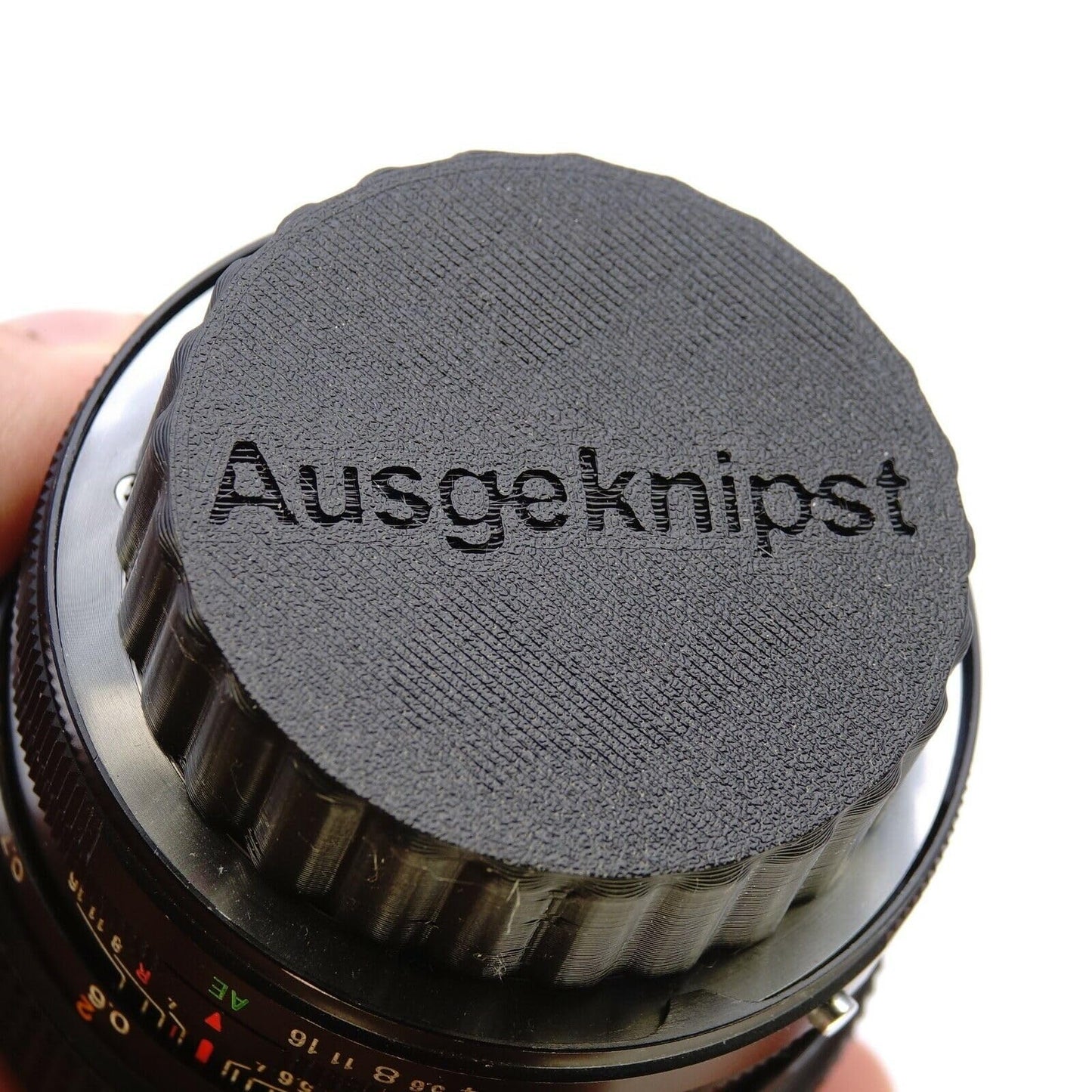 Objektivrückdeckel für Konica Hexanon AR 40mm f/1.8, 50mm f/1.7 & 57mm f/1.2