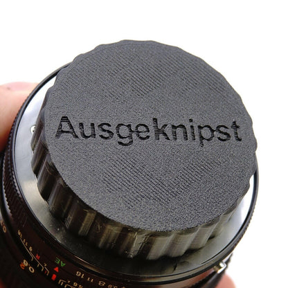 Objektivrückdeckel für Konica Hexanon AR 40mm f/1.8, 50mm f/1.7 & 57mm f/1.2