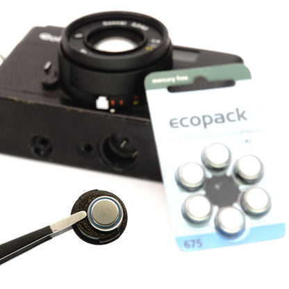 Batteriefachdeckel & Adapter (675er Zink-Luft) für Rollei XF 35